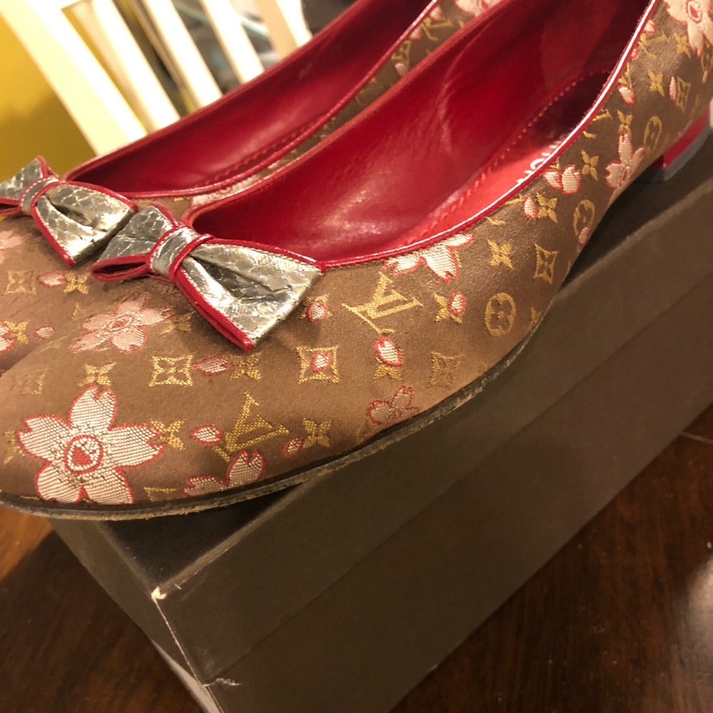Louis Vuitton Cherry Blossom Ballerinas